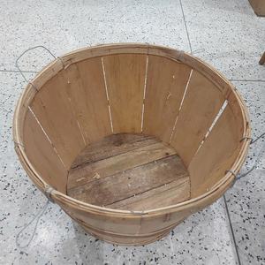 Precio de fábrica ODM Cesta de cangrejo de madera con diseño apilable Forma de círculo rústico y tapa Hecho en Vietnam - Product Image 6