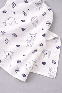 100% Bamboo Cotton Baby Swaddle Blanket Customizable Unisex Newborn <b>Wrap</b> Ultra Soft Breathable Hypoallergenic Eco-Friendly - Product Image 5