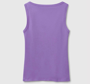 Camiseta sin mangas de moda para mujer en venta a precio económico, precio al por mayor, logotipo bordado personalizado, camiseta sin mangas para mujer elástica en cuatro direcciones - Product Image 2
