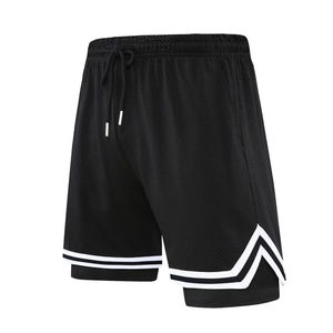 Pantalones Cortos Deportivos Personalizados de Alta Calidad, Transpirables, para Baloncesto, de Secado Rápido, 100% Poliéster, Malla, para Hombre - Product Image 6
