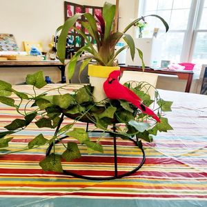 Set di 2 Uccelli Artificiali Rossi a Forma di Cardinale per Decorazioni Natalizie Eleganti e Composizioni Floreali con Decorazioni Durevoli a Forma di Uccello Rosso - Product Image 5