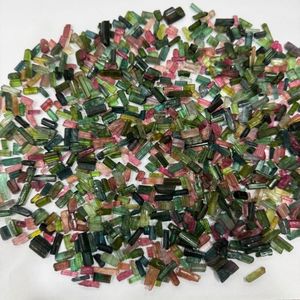Natural Tourmaline <b>Raw</b> Specimens Uncut Unpolished Stick Form Mixed Color Rough AAA Gemstones Afghan Mineral <b>Crystal</b> Wholesale - Product Image 1