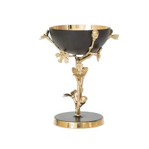 Stylish <b>Incense</b> <b>Burner</b> for Home Hotel Tabletop <b>Incense</b> <b>Holders</b> Customized Logo Modern Design Metal Golden <b>Incense</b> <b>Burner</b> <b>Holders</b> - Product Image 1