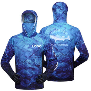Fabricant et fournisseur OEM de sweats à capuche de pêche sublimés sur mesure, personnalisation de la marque, fabrication en gros - Product Image 1