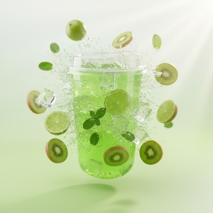 Vaso con Tapa de Plástico PP en Forma de U de 500 ml, Color Personalizado, Fabricante para Marcas de Bebidas, Cafeterías, Restaurantes, Vasos para Llevar - Product Image 4