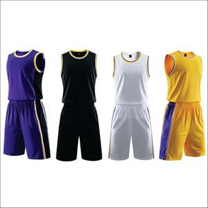 Camiseta de Baloncesto Personalizable para Hombre y Mujer, Lisa, Transpirable, 100% Poliéster, Combinación de Colores, Impresión Digital, Verano - Product Image 2