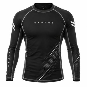 Camiseta de Compresión de Manga Larga para Hombre, Secado Rápido, Ropa Deportiva para Gimnasio, OEM - Product Image 1