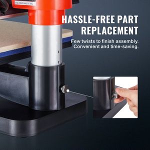 Pressa a Caldo Multifunzione 6 in 1 per Sublimazione Fai-da-Te, per T-Shirt, Cappelli, Tazze, Progetti di Trasferimento Termico, 12x15 - Product Image 6