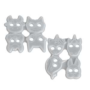 แม่พิมพ์ซิลิโคนสำหรับทำของตกแต่งอโรมาเธอราพีรูปแมว วัว โลมา ยูนิคอร์น และรูปทรงอื่นๆ - Product Image 5