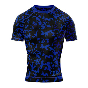 เสื้อแรชการ์ดพิมพ์ลายตามสั่งสำหรับเล่นเซิร์ฟ ว่ายน้ำ และฝึกซ้อม - Product Image 3