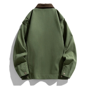 Veste de travail en toile de qualité export, uniforme de sécurité industrielle avec logo personnalisé et support pour les commandes en gros - Product Image 6