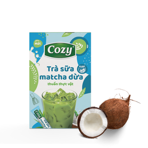 Poudre de thé vert matcha saveur noix de coco, haute pureté, marque privée OEM, pour aliments et boissons, boîte de matcha - Product Image 2