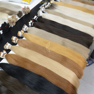 Platine blanc blond femmes Extension de cheveux faisceaux de cheveux humains emballage personnalisé en gros - Product Image 2