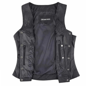 Chalecos de Cuero Personalizados de Alta Calidad para Mujer, Transpirables, Ecológicos, Impermeables, Estilo Urbano, Relleno de Algodón - Product Image 5