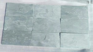 Dalles et carreaux en pierre calcaire vert lime durables et antidérapants pour la conception intérieure et extérieure - Product Image 5
