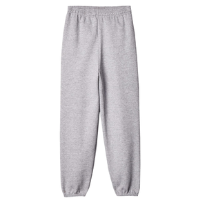 Pantalones de hombre lavados OEM de alta calidad con cintura elástica, pantalones deportivos para hombre, 100% algodón, color gris claro, talla grande, ropa informal. - Product Image 1