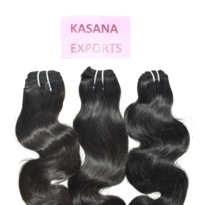 Extensiones de Cabello Humano Remy Indio de Doble Trama - Ondulado y Liso, Corte Recto, Peluca de Encaje Completo 100g, Fácil de Aplicar - Product Image 5