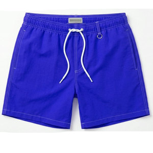 Pantalones cortos de verano para hombre con cómoda cintura elástica y cordón ajustable, construcción duradera para uso durante todo el día - Product Image 4
