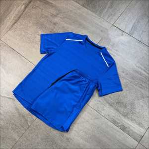 Conjunto Deportivo de 2 Piezas para Hombre, Camiseta y Pantalones Cortos Miller de Secado Rápido, Transpirables y Elásticos, para Correr, Gimnasio, Entrenamiento, Fitness, Verano, 100% - Product Image 5