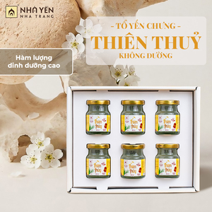 Nuova Formula e Gusto Personalizzati Thien <span class=keywords><strong>Thuy</strong></span> Stewed Birds Nest - Pandan senza zucchero (Barattolo di vetro) 6 barattoli x 70 ml - Product Image 6
