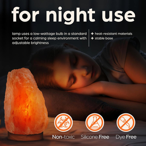 Lampes en sel de l'Himalaya, lampe décorative en cristal LED USB, fournisseur en gros, service de personnalisation rapide - Product Image 3
