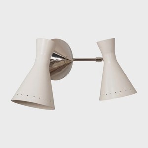 Mid Century Modern <b>Wall</b> <b>Sconce</b> Geometric Metal Design Indoor Home Decor Living Room <b>Lighting</b> - Product Image 5
