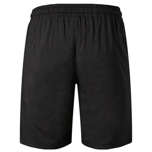 Pantalones Cortos Deportivos Negros para Hombre, de Secado Rápido, con Cordón Ajustable, Cintura Media, Tejido de Poliéster, Corte Casual con Detalles Naranjas - Product Image 6