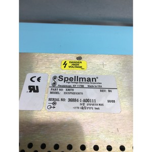 AMAT 0190-02487 SPELLMAN X3070 ESC5PN25X3070 ESC - Équipements et pièces semi-conductrices d'occasion fiables à l'échelle mondiale - Product Image 4