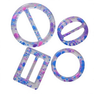 แหวนเรซิ่นดีไซน์เนอร์สำหรับผู้หญิง น้ำหนักเบา เป็นมิตรกับสิ่งแวดล้อม วัสดุทนทาน ดีไซน์หรูหรา ทันสมัย เหมาะสำหรับเข้ากับเข็มขัด ชุดเดรส กางเกงยีนส์ ใช้ได้ทุกวัน - Product Image 1