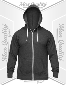 Men’s Oversized Zipper Hoodie <b>Jacket</b>, <b>Fleece</b> <b>Lined</b> Casual Sweatshirt with Pockets, Streetwear Winter Hoodies for Men - Product Image 2