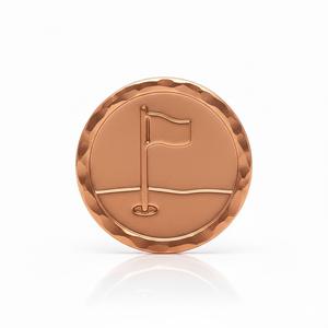 Marqueur de balle de golf en acier inoxydable personnalisé, imperméable, avec logo de club sportif, cadeau promotionnel - Product Image 6