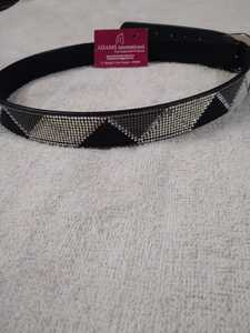 Ceinture étroite en cuir de la meilleure qualité Produit cheval magnifiquement conçu - Product Image 3