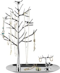 Jewellery organiser jewellery stand jewellery holder necklace holder earring holder bracelet holder ring holder jewellery tree - Product Image 1