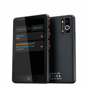 Nuovo Traduttore Intelligente P40 Pro con Registrazione in Tempo Reale, Fotocamera, MP3, Traduzione Offline e Immagini, Dispositivo di Traduzione in 142 Lingue per Viaggi - Product Image 1