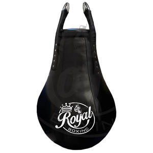 Saco de Boxeo de Cuero Genuino de Alta Calidad y Resistencia, Sacos de Boxeo de Arena de Alta Calidad con Logotipo Personalizado para Gimnasio - Product Image 3