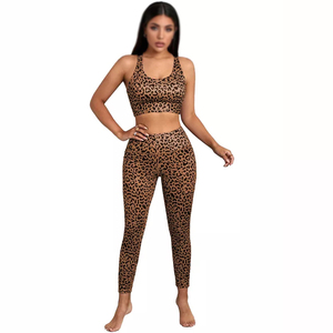 Conjunto Deportivo de 2 Piezas con Logotipo Personalizado, Cintura Alta, Color Sólido, Ropa Deportiva Activa para Gimnasio, Yoga, Ropa de Entrenamiento para Mujer - Product Image 4