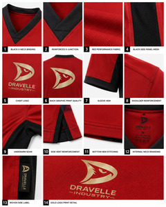 Haut d'uniforme d'arts martiaux personnalisé unisexe à col en V et manches courtes, respirant, pour karaté et taekwondo - Product Image 5