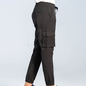 Pantalones Cargo de Estilo Moderno con Costuras Resistentes y Tela Premium para Hombre, con Diseño de Bolsillos Utilitarios para Mayor Comodidad - Product Image 5