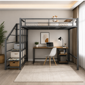 Adult Capsule School Student Dorm <b>Bunk</b> <b>Bed</b> Hostel Steel Modern Strong Metal Bedroom Furniture Manufacture Iron Powder Coating - Product Image 2
