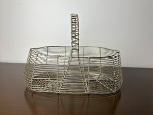 Heavy Gauge Iron <b>Egg</b> Basket, Long Lasting Kitchen <b>Storage</b> Organizer - Product Image 3
