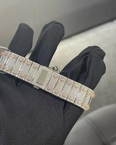 High Quality Diamond <b>Watch</b> for Men with Bold Design and Luminous Hands for Night Visibility Available For Sale - Product Image 4