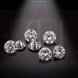 Diamant rond de laboratoire D VVS 1 carat, taille excellente, CVD HPHT, diamant synthétique non monté, certifié - Product Image 4