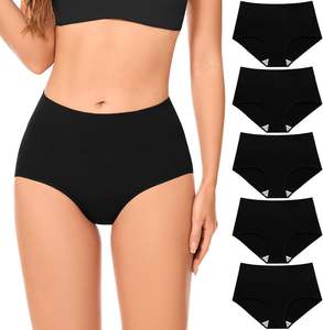 กางเกงในผู้หญิงไซส์ใหญ่เอวสูง รุ่นโมเดิร์นลิฟท์ ผ้าฝ้ายเนื้อนุ่ม ยืดหยุ่น ระบายอากาศได้ดี กระชับสบาย ปกปิดเต็มที่ - Product Image 3
