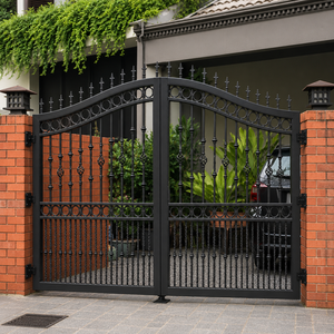 Hermosos marcos de puertas ornamentales y diseños de puertas de hierro sólido que aportan valor, elegancia y seguridad sin fin a su moderna propiedad. - Product Image 4