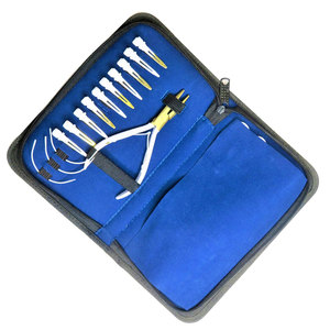 Complete <b>Hair</b> Extension Kit Professional Beauty <b>Tools</b> for <b>Hair</b> Extension Application Installation <b>Removal</b> Styling - Product Image 2