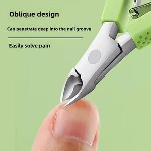 Coupe-cuticules en acier inoxydable, outils de nail art, pinces à ongles, coupe-ongles, éliminateur de peaux mortes, pédicure, ouverture large de la mâchoire - Product Image 6
