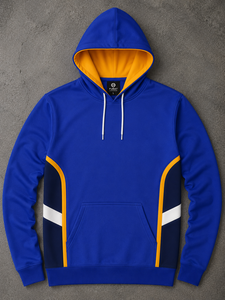 Wholesale Hoodie Drop-shoulder Sweater Men's Fleece Lined Anti-shrink Silk <b>Screen</b> Printed Knitted Polyester/Cotton Winter - Product Image 1