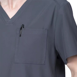 Hot Sale Hospital Men Scrubs Uniform Sets Pharmacy Staff Scrubs <b>Tops</b> Uniform Sets Made In Pakistan - Product Image 6