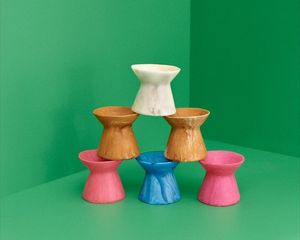 Jarrón de Flores de Resina Artesanal, Adorno Único para Bodas y Navidad, Decoración para el Hogar, Ecológico, Elegante, Maceta de Piso o Mesa - Product Image 6