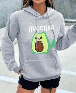 Stylish and Cozy Women's Winter Hoodie 100% Cotton Embroidered & Digital Printed for Winter Wear - Product Image 1